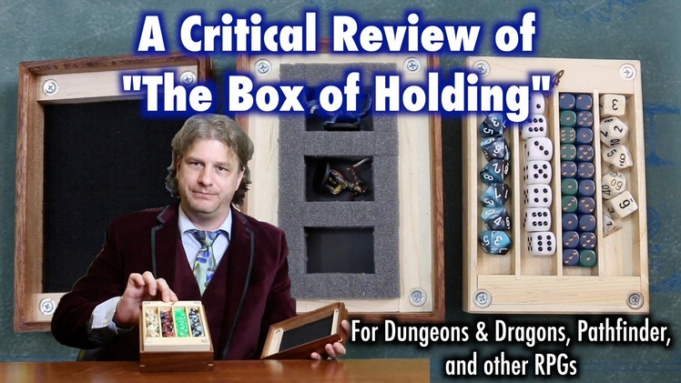 A Critical Review of The Box Of Holding for Dungeons & Dragons, Pathfinder, and other RPGs