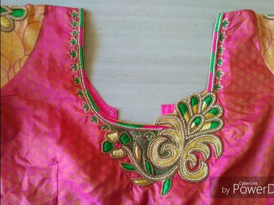 Aari embroidery blouse designs