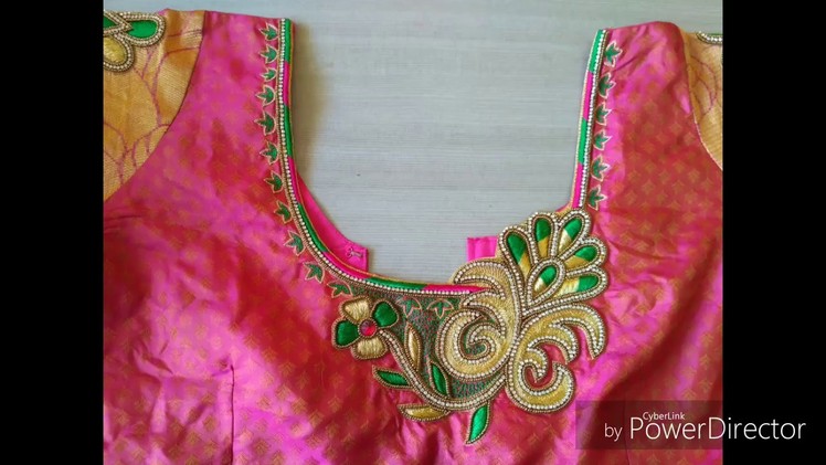 Aari embroidery blouse designs