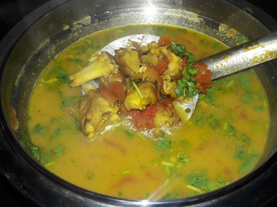 Aattu Kaal Soup. Lamb Leg Soup. ஆட்டு கால் சூப்
