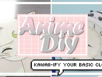 Anime DIYs ♡ | #1 Sailor ☾Moon Artemis inspired clock