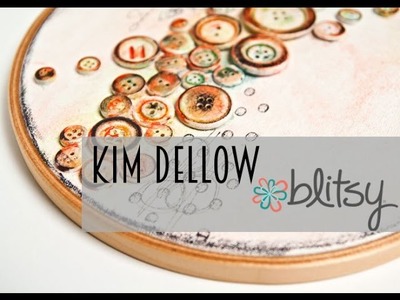 Blitsy Special: How To Make Embroidery Hoop Art