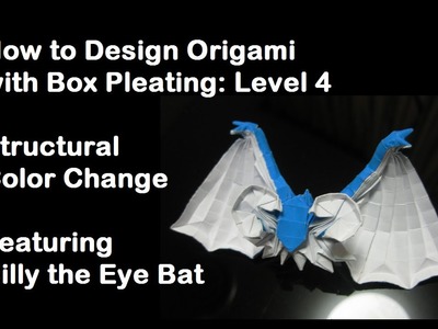 Box Pleating: Origami Design Tutorial (Level 4)