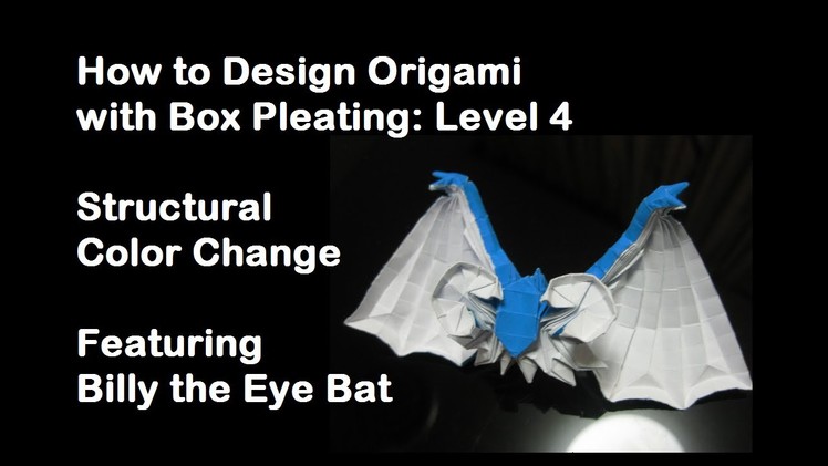 Box Pleating: Origami Design Tutorial (Level 4)