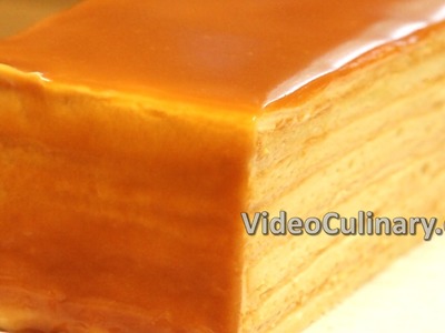 Caramel Layer Cake Recipe - Video Culinary