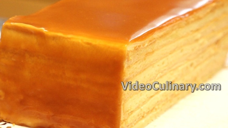 Caramel Layer Cake Recipe - Video Culinary