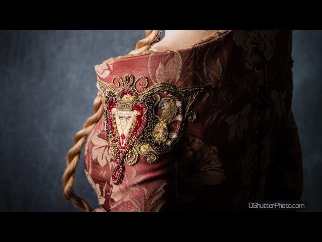 Cersei's "Purple Wedding" Dress Embroidery