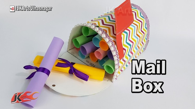 DIY Valentine Mailbox | How to make | JK Arts 1241