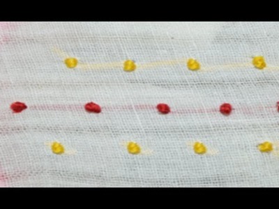 Easy French Knot Embroidery | Beauty Express