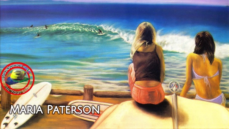 Fine art tips with a Free Pastel Art Lessons with Maria Paterson on Colour In Your Life