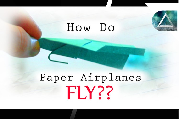 How do Airplanes Fly - Cool Science Experiment and How to make a Paper Airplane Launcher!