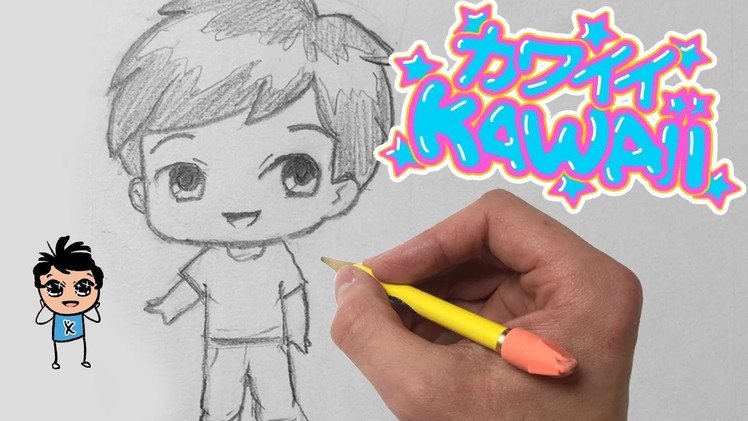 How To Draw a Kawaii Chibi BOY for Beginners - Easy Step by Step Tutorial