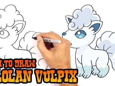 How to Draw Alolan Vulpix | Pokemon