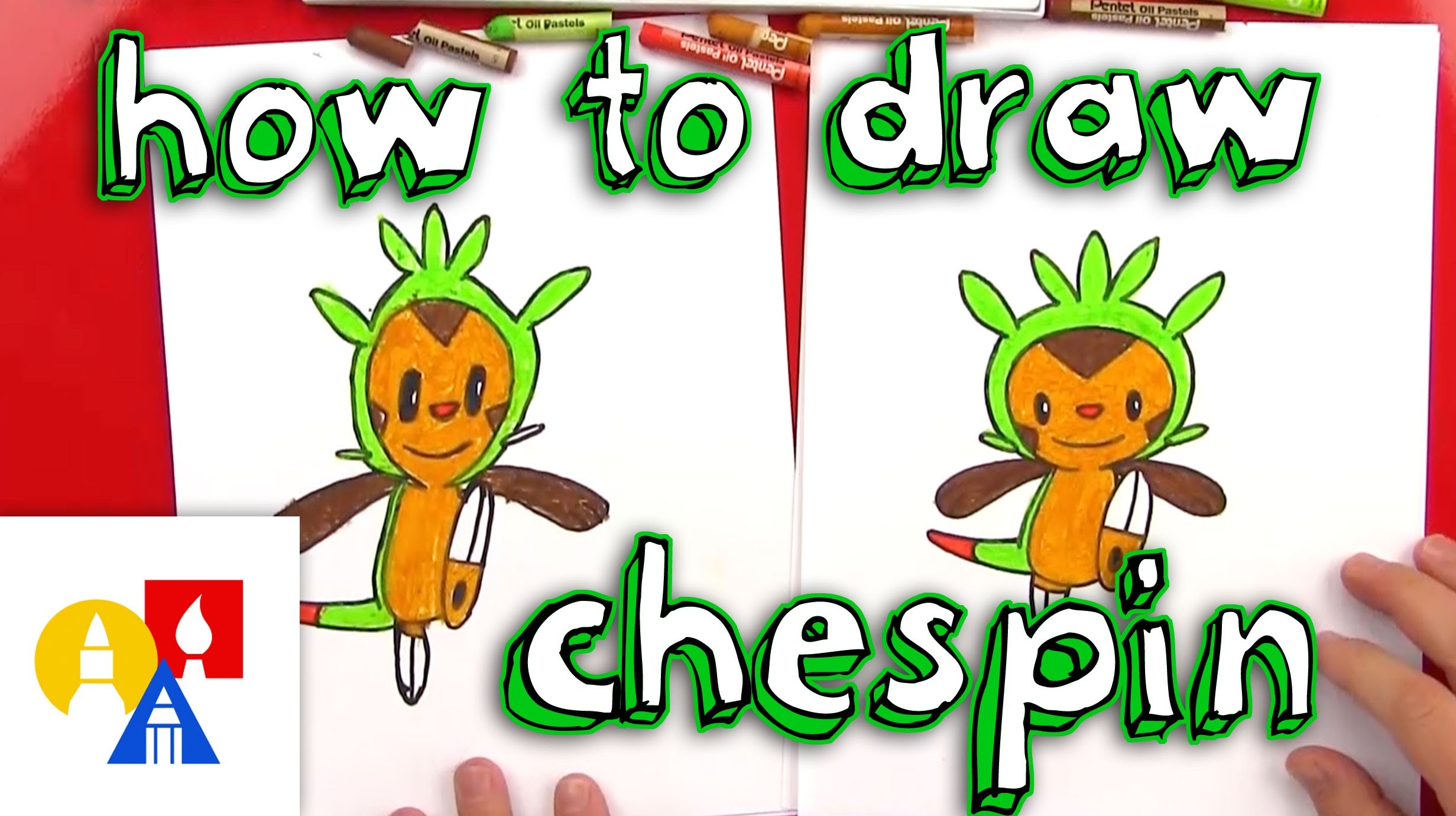 How To Draw Chespin From Pokemon
