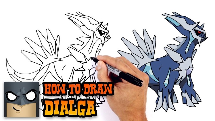 How to Draw Dialga | Pokemon