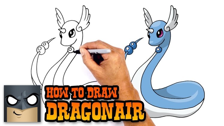 How to Draw Dragonair | Pokemon