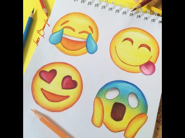 How to draw emojis!