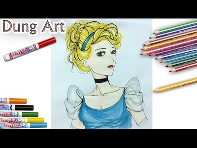 How to draw | How to Draw Barbie Cute Step by step Draw So Cute Girl