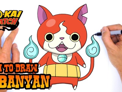 How to Draw Jibanyan | Yo-Kai Watch