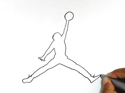 How to Draw the Jordan Logo