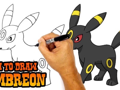 How to Draw Umbreon | Pokemon