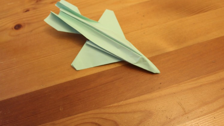 How to fold a paper airplane that flies over 60 feet-f 35
