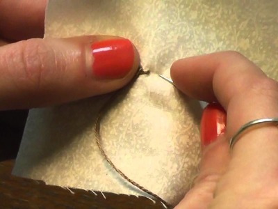 How to Hand Embroider - Quilter's Workshop