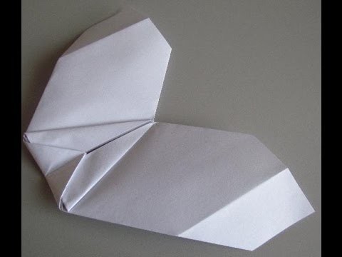 How to make a Paper Airplane Flying Wing that Glides Very Well