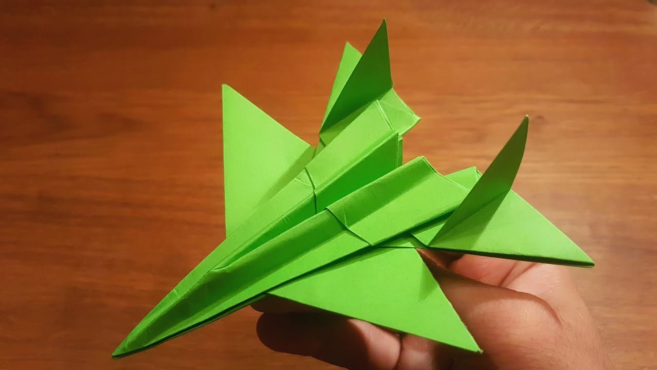 Origami Fighter Jet Instructions Step By Step Instructions How Make