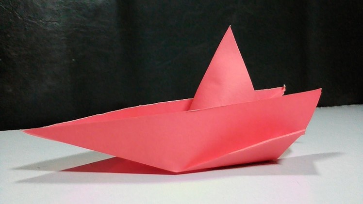 How to make a paper speed boat | Origami Speed Boat | Paper Boat | Paper Craft