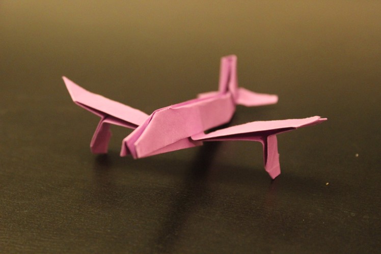How to Make an Airbus A320 Origami Paper Plane: instruction