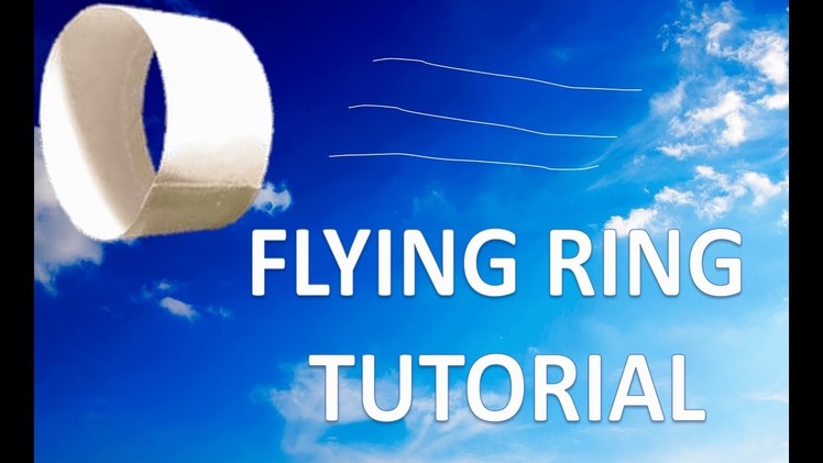 How to Make Flying Tube.Flying Ring COBCOB Tutorials