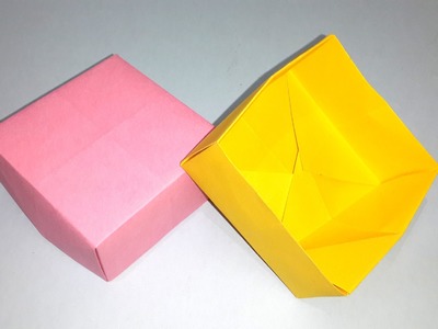 How to make paper Box - easy design