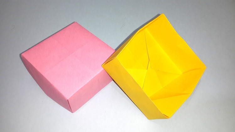 How to make paper Box - easy design