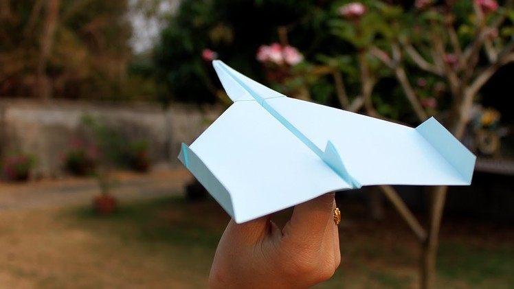 How to make Paper Plane that fly far | Origami Plane - Paper Plane fly far tutorial