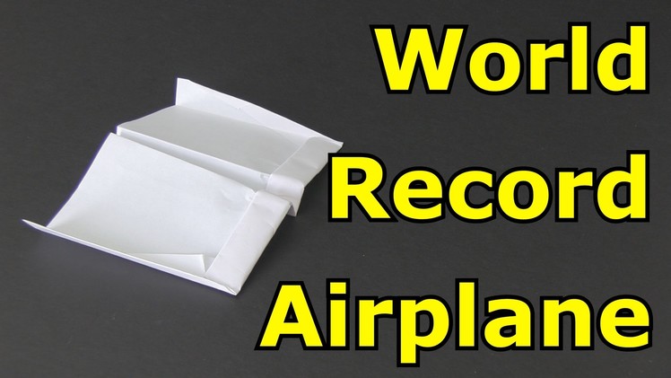 How to Make the Longest Flying Paper Airplane in the World