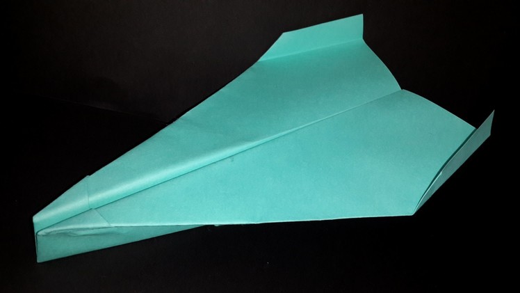 How to make very fast paper Airplane-Origami tutorial