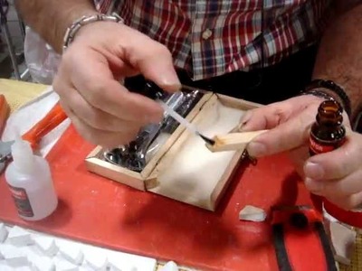 How to repair broken wood box in 2 min with Black Bull Adhesive