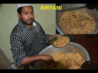 Indian Muslim festival DUM BIRYANI Preparation for 30 People & STREET FOOD