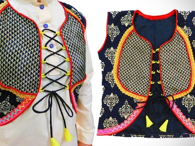 Jacket Design | Jacket for Kameez (Kurti ) | Cutting and Stitching | BST