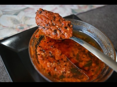 Kaara Chutney.Spicy Chutney (in Tamil)