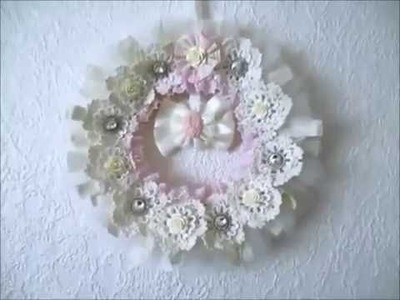 Old Video - Shabby Chic Wreath - jennings644