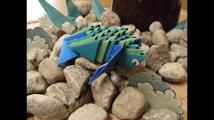 Origami 3d - little turtles - how to make