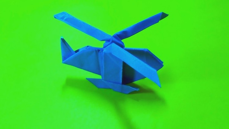 Origami Helicopter  by Yukihiko Matsuno
