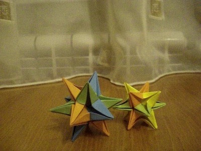 Origami Omega Star Tutorial