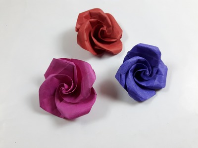 Origami Rose - Time-lapse