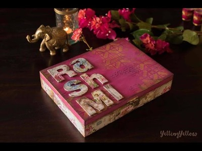 Personalized  Decoupage box