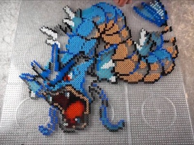 Pokémon GYARADOS - Hama Beads. Perler Beads