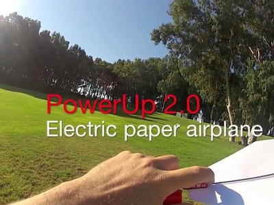 PowerUp 2.0 Electric Powered Paper Airplane