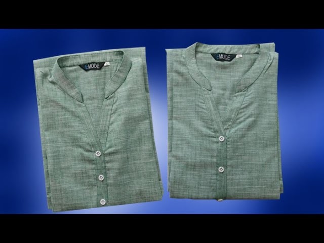 Round and normal collar Pattern for kurti explained DIY Part 2